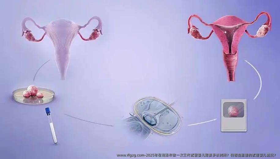 2025年在商洛市做一次三代代孕需要多长时间？有哪些靠谱的代孕医院？